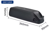 Batterie au lithium 48V 20Ah avec BMS 30A, rechargeable, pour vélo électrique, trottinette électrique, moteur de vélo