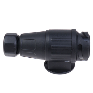 Enchufe de Remolque de Amplia Compatibilidad, <span class=keywords><strong>13</strong></span> Pines, Contactos de Cobre Sólido, Carcasa de Nailon, Accesorios de Reparació<span class=keywords><strong>n</strong></span> para Remolques, Camiones y Coches - Product Image 4