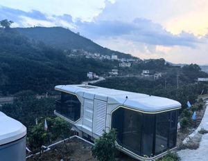 Petite maison mobile à deux étages Maison conteneur portable extensible pour hôtels <span class=keywords><strong>de</strong></span> villégiature Camping Espaces <span class=keywords><strong>de</strong></span> travail Kits <span class=keywords><strong>de</strong></span> bureau Boutique Appartements - Product Image 3