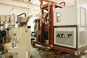 Machine de métallisation sous vide, Machine de revêtement en Aluminium Zns pour Film Laser arc-en-ciel paillettes