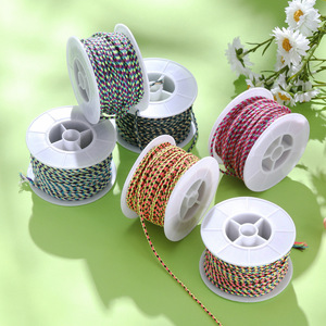 Tibetan Braided <b>Cord</b> 2mm Nylon Non <b>Elastic</b> Wear Resistant DIY Bracelet Tassel Craft Supply Yiwu Origin Fall 2024 - Product Image 1
