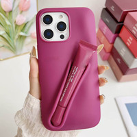 Top Mode Lippenstift/Lip Glazuur Telefoonhoesje Set 14 15 16 Promax Schokbestendig Mobiele Telefoonhoesje