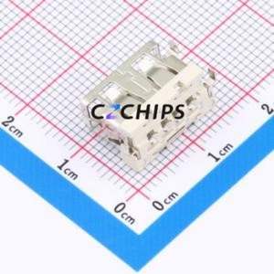 905-662A203S10200 USB Connector SMD Connector ( Connector Type: Type-A )( Protocol Standard: USB 2.0 )( Gender: Female ) - Product Image 2