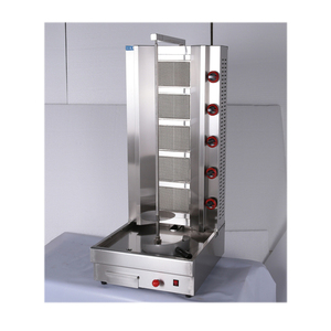 Gas Natural Gas Vertical Rotate Automatically Shawarma Machine Gas Doner Kebab <b>Maker</b> With Cover - Product Image 3
