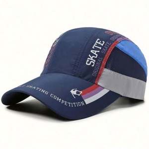 Nueva Llegada 2024, Gorra de Béisbol de Nailon Oxford Transpirable de Secado Rápido, Gorras de Golf, Gorras para Correr, Diseño con Letras, Unisex, Venta al Por Mayor - Product Image 2
