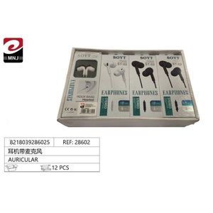 Soyt Earphones With Microphone Stereo Rock Bass In Ear Headset 12 Pcs - Product Image 3