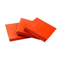Feuille d'éponge en silicone de haute qualité résistante aux hautes températures, feuille de mousse de caoutchouc silicone résistante à la chaleur