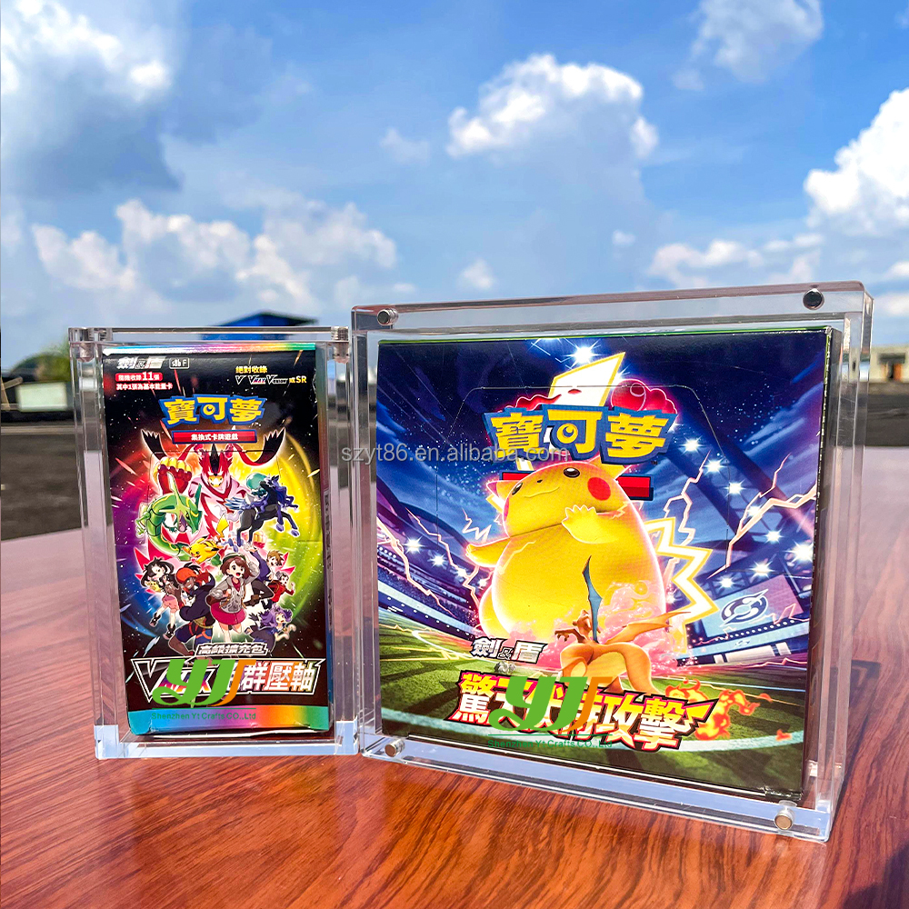 Pokemon Japanese Booster Box Acrylic Case