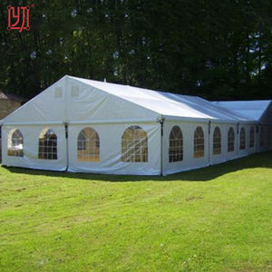 Tente de fête de luxe en PVC blanc 5x6m 5x8m à vendre - Product Image 1