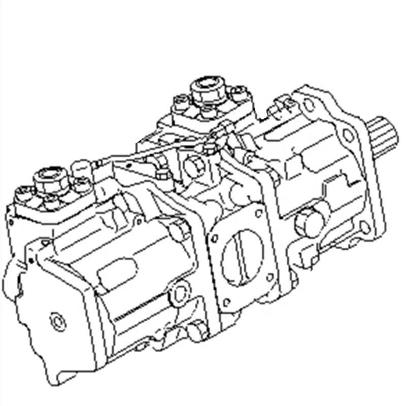 708-2G-00060 D475A-5A Bulldozer Haupt kolbenpumpe D475A-5 Hydraulik pumpe für Komatsu