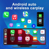 Trolink 2025 Pantalla Inalámbrica para Auto con Pantalla Táctil de 10.26 Pulgadas, Carplay, Android Auto, Control por Voz con IA, BT/AUX/FM