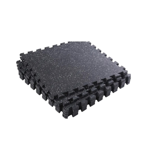 Estera de ejercicio de gimnasio de espuma EVA de alta densidad de 15mm, parte superior de goma antideslizante, azulejos de rompecabezas entrelazados para Fitness en casa, <span class=keywords><strong>suelo</strong></span> protector - Product Image 3