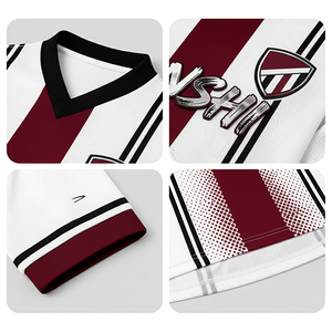 Camiseta de Fútbol de Malla Transpirable de Alta Calidad, Versión Jugador, Secado Rápido, Personalizable con Nombre y Número - Product Image 2