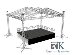 Nền tảng sân khấu di động nhôm ngoài trời cho các sự kiện hòa nhạc và màn hình bán Giàn - Product Image 5