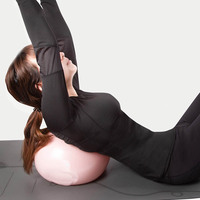 Ballon de fitness en PVC épaissi anti-éclatement de haute qualité 25 cm, écologique et durable pour le yoga, le Pilates, les exercices des fessiers et l'entraînement d'équilibre
