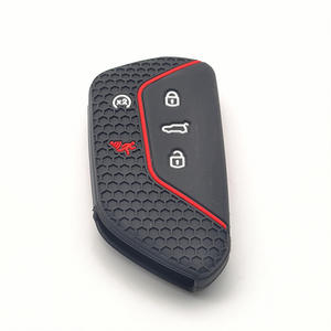 Funda Protectora de Piel para Llave de Coche para Skoda Octavia A8 SEAT León VW Golf 8 Mk8 GTI GTD R ID3 ID4 <span class=keywords><strong>Cupra</strong></span> Formentor Tarraco Remoto - Product Image 6
