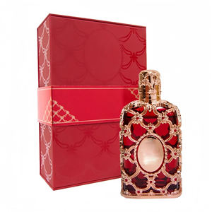 Beliebtes, langanhaltendes rotes Blumenduft-Parfüm im arabischen Stil, lebendig und charmant, 100 ml Damenparfüm - Product Image 3