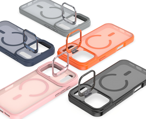 Funda Magnética para Teléfono con Textura Esmerilada, Compatible con <span class=keywords><strong>Apple</strong></span> iPhone 17, Soporte para Samsung S26, Cubierta Protectora Antigolpes - Product Image 1