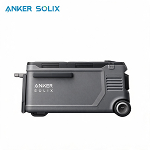 Nevera portátil Anker SOLIX de gran capacidad con 78 horas de duración de batería, control de temperatura de doble zona y tecnología EverFrost, modelo 2 de 58L para viajes largos. - Product Image 1