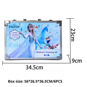 Set <span class=keywords><strong>di</strong></span> Cancelleria per Bambini da 108 Pezzi, Confezione Regalo con Design Ultraman e <span class=keywords><strong>Frozen</strong></span>, Penne ad Acquerello, Matite Colorate, Pastelli - Regalo Speciale <span class=keywords><strong>di</strong></span> Compleanno - Product Image 5