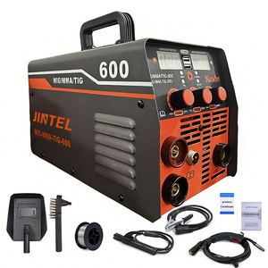 Soldadora MIG-600 sin <span class=keywords><strong>Gas</strong></span>, Soldadora MIG/TIG/ARC con Núcleo Fundente, 220V, Portátil, sin <span class=keywords><strong>Gas</strong></span>, 3 en 1, Soldadora MIG MMA TIG - Product Image 1