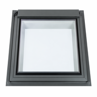 Intelligente Fernbedienung Elektrisches Dachfenster Lichtschacht Aluminium Gehärtetes Glas Automatische Belüftung Wasserdicht