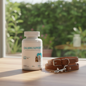 Grensoverschrijdende TK New Pet Cat Dog Mondverdovende Capsules 60 stuks Gebalanceerd Gedrag Ontspanningsondersteuning Flesverpakking OEM - Product Image 1