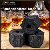 Charbon de bambou pour chicha du Moyen-Orient, sans fumée et sans odeur, longue durée de combustion