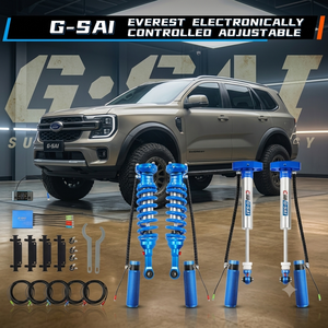 Amortisseur à azote contrôlé électroniquement intelligent pour Ford <span class=keywords><strong>Everest</strong></span> SUV 4x4 tout-terrain, kit de suspension performante avec télécommande sans fil - Product Image 1