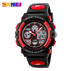 Montres pour enfants <span class=keywords><strong>SKMEI</strong></span> <span class=keywords><strong>1163</strong></span>, montres numériques à quartz LED sportives et tendance pour filles et garçons, montre-bracelet étanche à dessin animé - Product Image 3