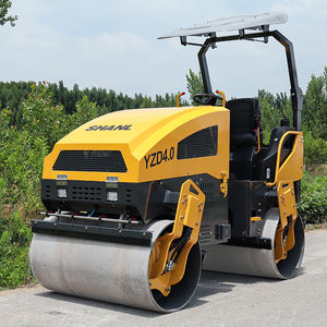 Rodillo Vibratorio Totalmente Hidráulico de Doble Accionamiento y Doble Vibración de 4T con Bomba para la Construcción de Carreteras de Asfalto - Product Image 1