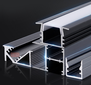 Plâtre de plafond de canal de profil de LED de cloison sèche de profil en aluminium de prix usine pour la lumière de bande - Product Image 4