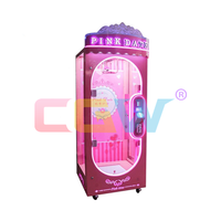 CGW Fun Fair Metal Arcade Prize Gift String Cut/Cutting Arcade Game Machine Vending Big Bear Toy Cut 2 Win Prize Machine