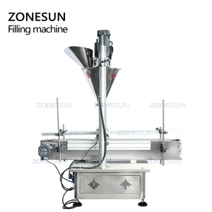 ZONESUN Full Automatic <b>Bottle</b> Auger Pepper Powder Coffee Acrylic Milk Powder Filler Dry <b>Protein</b> Powder Filling Machine - Product Image 5