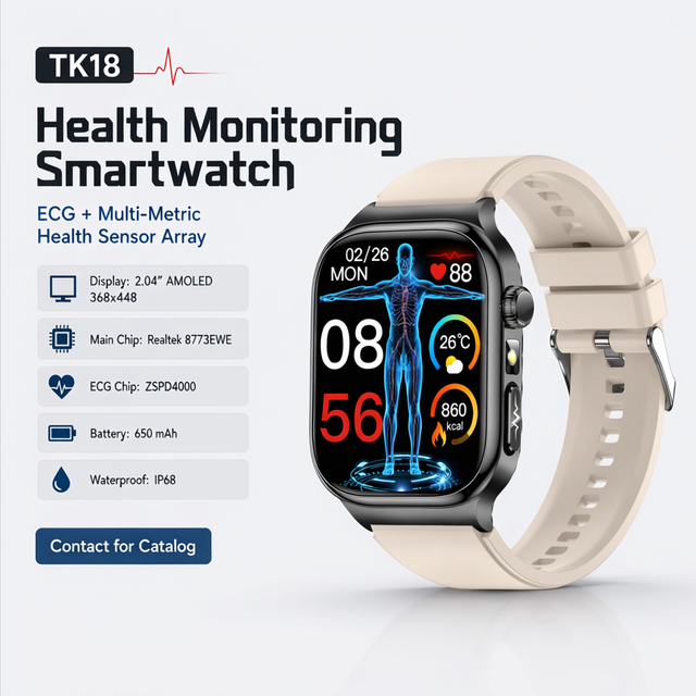 Smart Watch AMOLED Display for Calling Call Reminder Alarm Clock IP68 Waterproof Health Monitor for Men Women Daily Sport