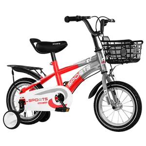 Wholesale steel kids bikes/approved new model 12 inch cycle for kid/OEM cheap 4 wheel children bike for 3 to 5 years old baby