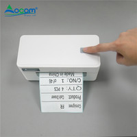 Mini imprimante d'étiquettes d'expédition thermique 4x6 Nouvelle mise à jour 203 dpi Imprimante de bons de commande de 4 pouces pour FedEx DHL Style couleur plastique