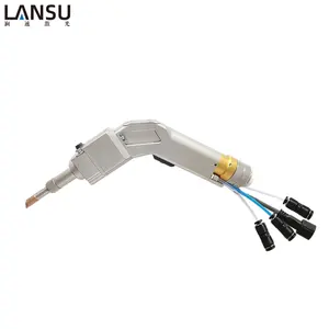Handheld optical fiber laser welding gun head wobble 1000w 1500w 2000w for laser welding machine