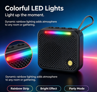 Speaker Nirkabel Luar Ruangan M300, Mendukung Audio Kartu TF Radio FM, Speaker Portabel Kecil