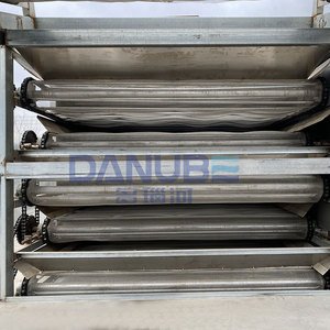 Continuous Seafood Mesh Belt Dryer Machine Shrimp Shell Mesh Belt Drying Machine Crab Shell Mesh Belt Dryer Machine - Product Image 4