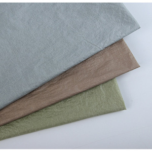 Tela Taslan 20D con Textura Arrugada, Recubierta de PU, Resistente al Agua, Tejido de Poliéster para Prendas de Vestir, Chaquetas y Abrigos, Peso Medio - Product Image 5