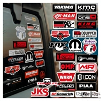 Autocollants de fenêtre de voiture imperméables pour l'extérieur, autocollants personnalisés en PVC PET vinyle, résistants aux UV, décalcomanies décoratives