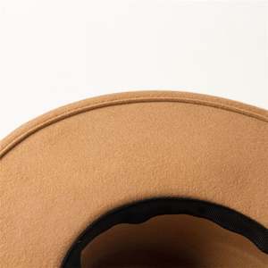 Chapeau Fedora Unisexe X1258 en Laine avec Broderie 3D, Casquette Jazz à Large Bord pour un Style Décontracté et Extérieur, Utilisation Quatre Saisons - Product Image 4