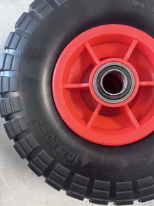 <span class=keywords><strong>Roue</strong></span> de <span class=keywords><strong>brouette</strong></span> en plastique ou en métal de 10 pouces 4.10/3.50-4, <span class=keywords><strong>roue</strong></span> en alliage <span class=keywords><strong>pour</strong></span> kit de conversion de <span class=keywords><strong>brouette</strong></span> électrique <span class=keywords><strong>motorisée</strong></span>, usage intensif - Product Image 5