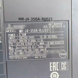 MR-J4-350A-RJJ021 Unidad Nueva de Marca Original de Alta Calidad con Garantía de un Año - Product Image 4
