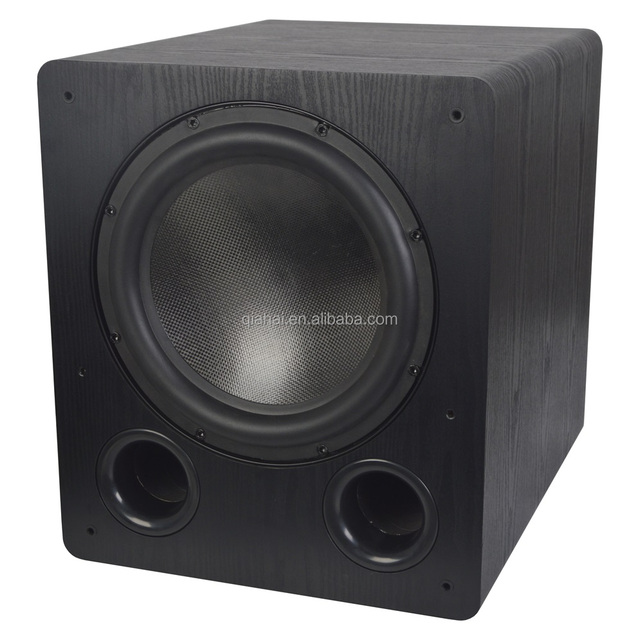 BW12 Active 12-Inch Subwoofer 4/8 Ohm Impedance 800W RMS 1600W Max Power Portable for Disco Bar Club Home Use