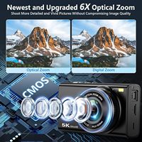 Caméras Optiques ODM sans écran 96MP avec autofocus CMOS pour portraits, vacances, étudiants et prise de vue quotidienne