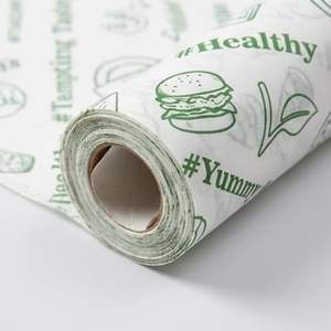 Feuilles de papier sulfurisé imprimé pour emballage alimentaire, papier alimentaire résistant à la graisse pour usage en restauration et boulangerie - Product Image 2