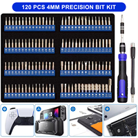 Kit d'outils de réparation professionnel 191-en-1 avec tournevis de précision magnétique et embouts en acier, manches en plastique, pour ordinateurs et équipements OEM