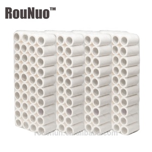 Rounuo fábrica al por mayor barato <span class=keywords><strong>precio</strong></span> mixto <span class=keywords><strong>de</strong></span> pulpa <span class=keywords><strong>de</strong></span> madera 2 ply rollo pequeño baño <span class=keywords><strong>de</strong></span> papel - Product Image 1